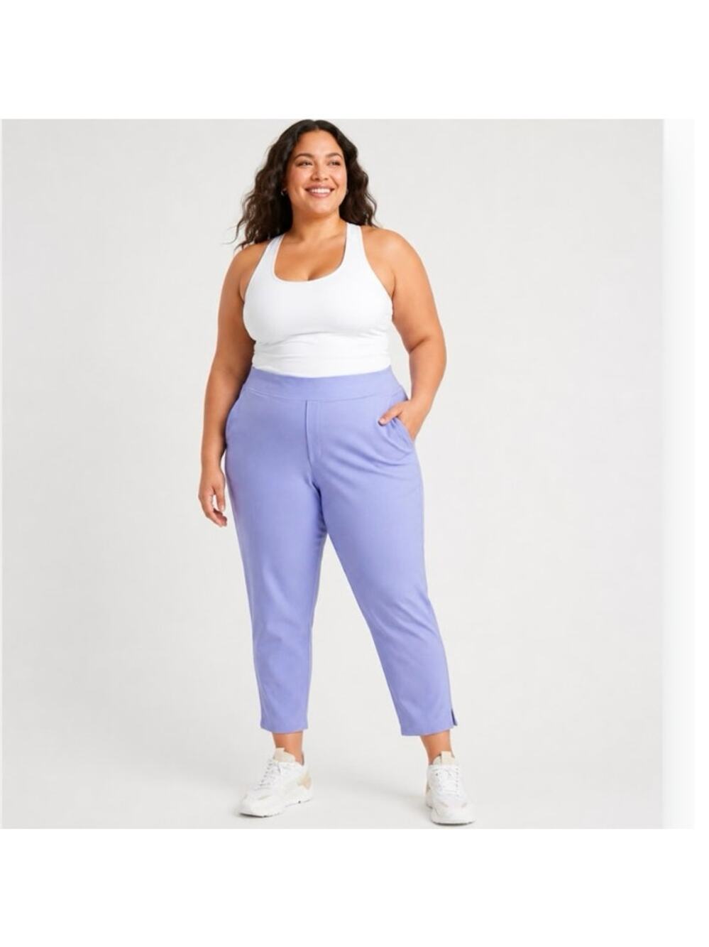 Athleta WOMENS Brooklyn Ankle Pant Periwinkle Blue Plus Size 26